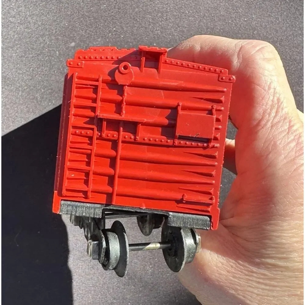 American Flyer Post War # 642 Red Freight Train Box Car -LO15